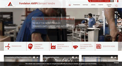 Desktop Screenshot of fondation-amipi-bernard-vendre.org